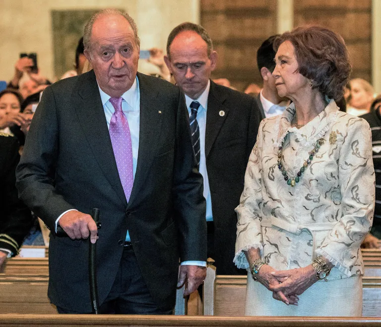 Hispaania eelmine kuningas Juan Carlos I ja kuninganna Sofia