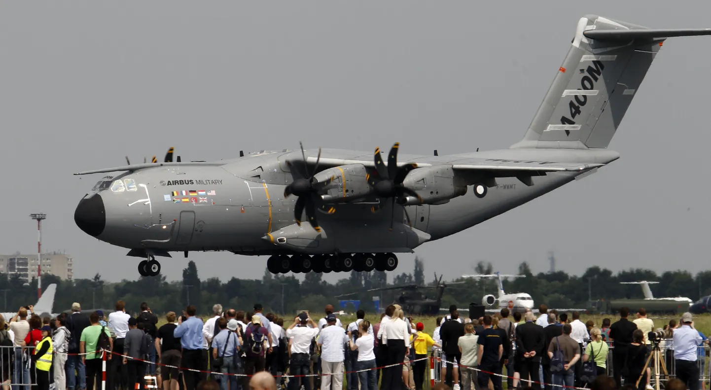 Transpordilennuk A400M.