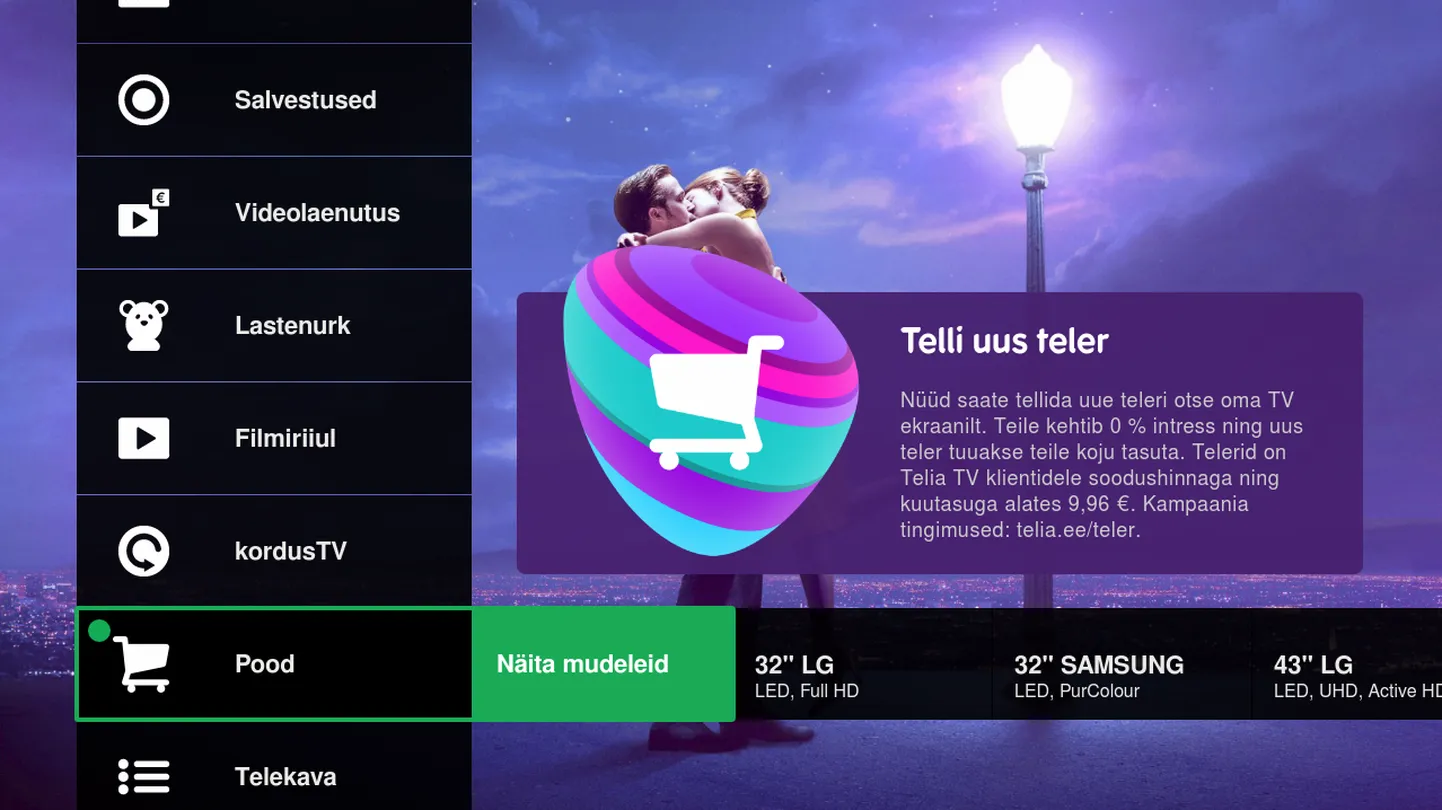 Telia TV pood