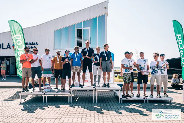 A. Le Coq 64. Muhu Väina regati autasustamistseremoonia ja lõpetamine Kärdla sadamas - 17.07.2021