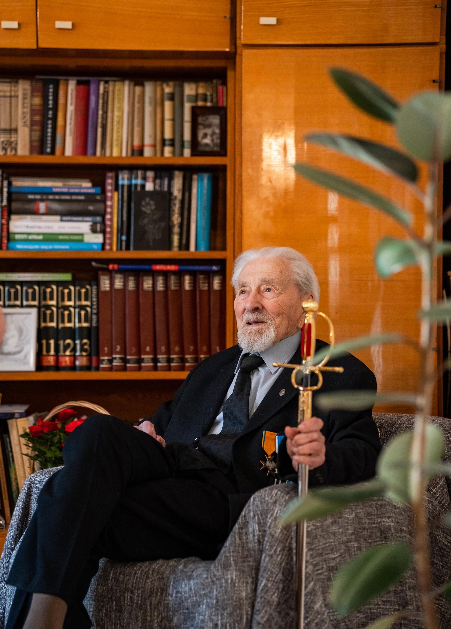 Täna tähistas Tõnis Ojaberg oma 100. sünnipäeva.
