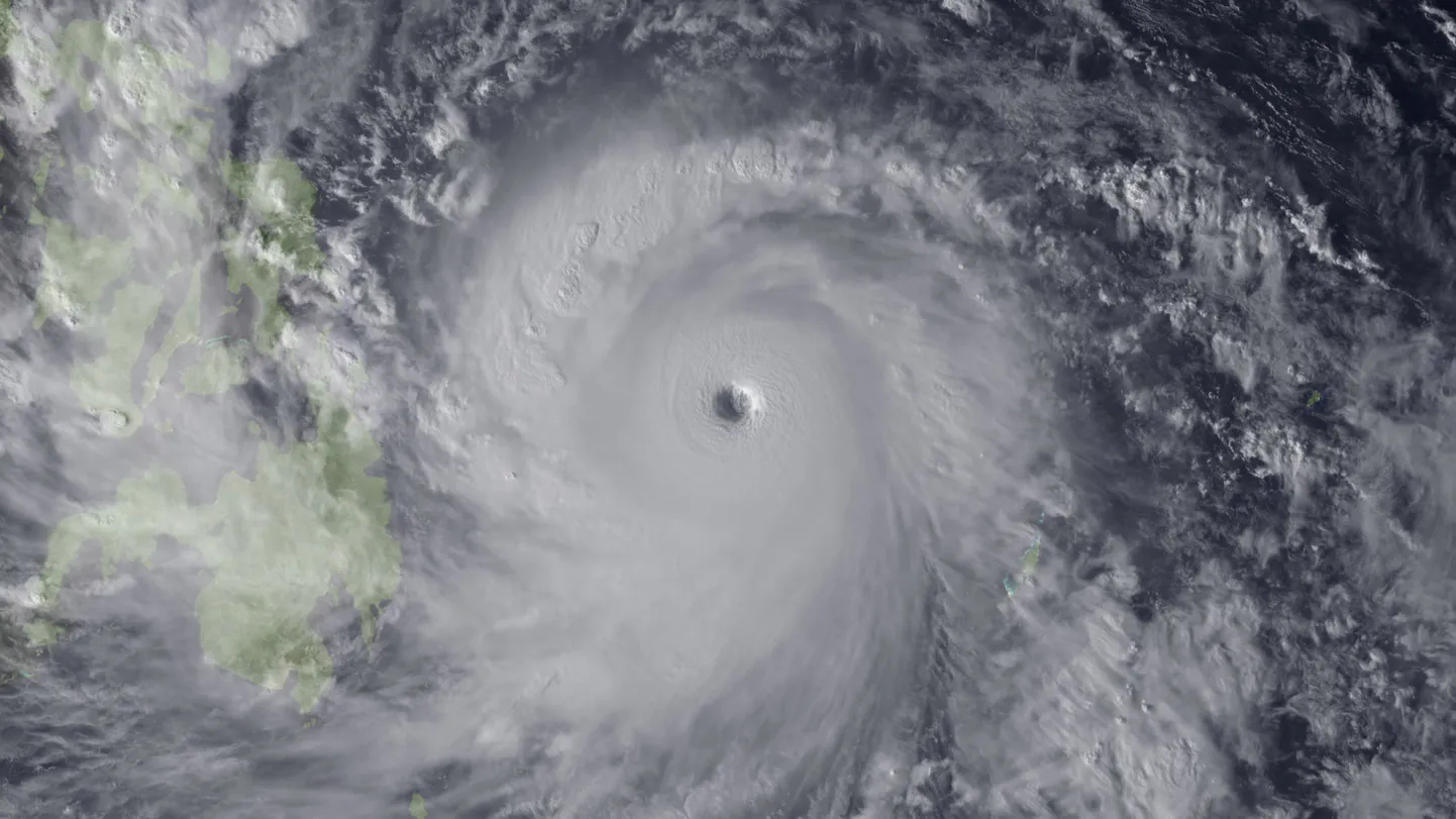 Taifuun Haiyan läheneb Filipiinidele