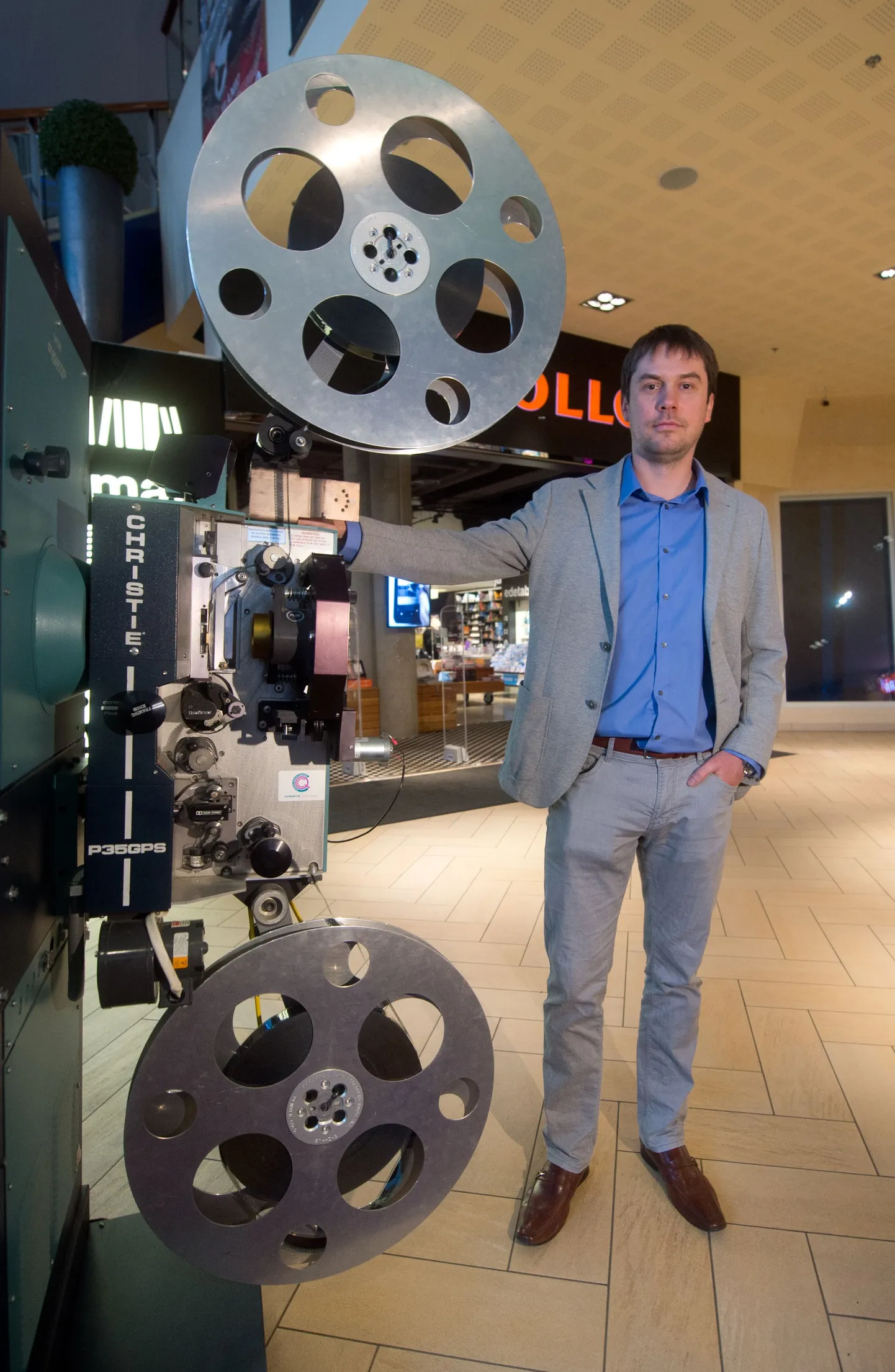 Apollo kino juht Mauri Kristjan Dorbek.