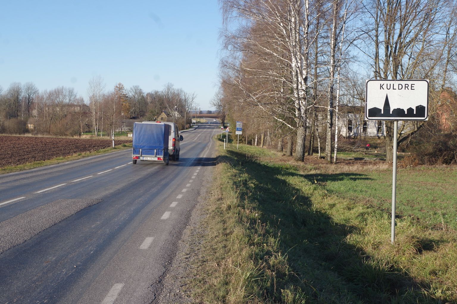 Rekonstrueeritav teelõik läheb läbi Kuldre küla.
