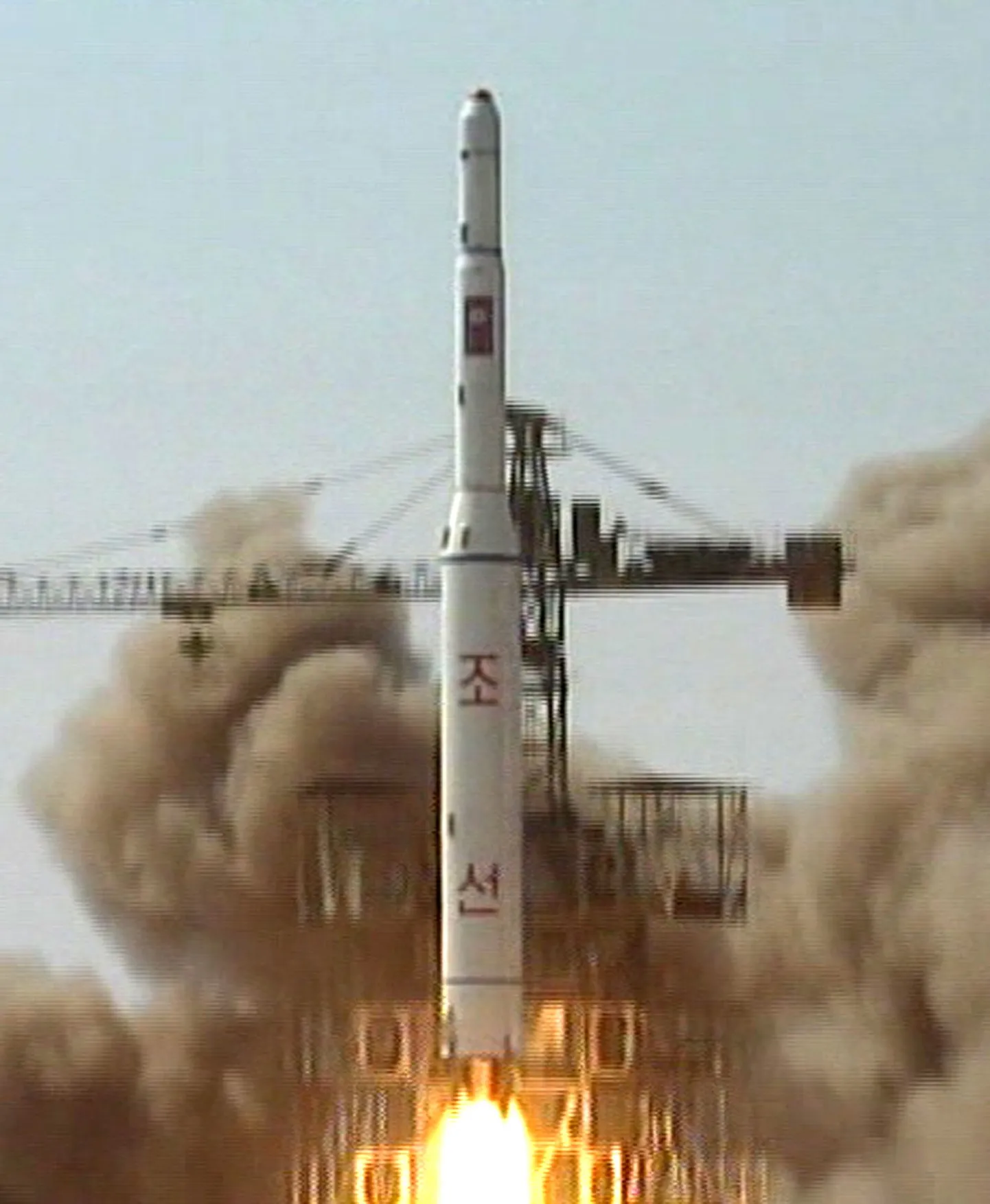 Põhja-Korea üks paljudest raketikatsetustest.