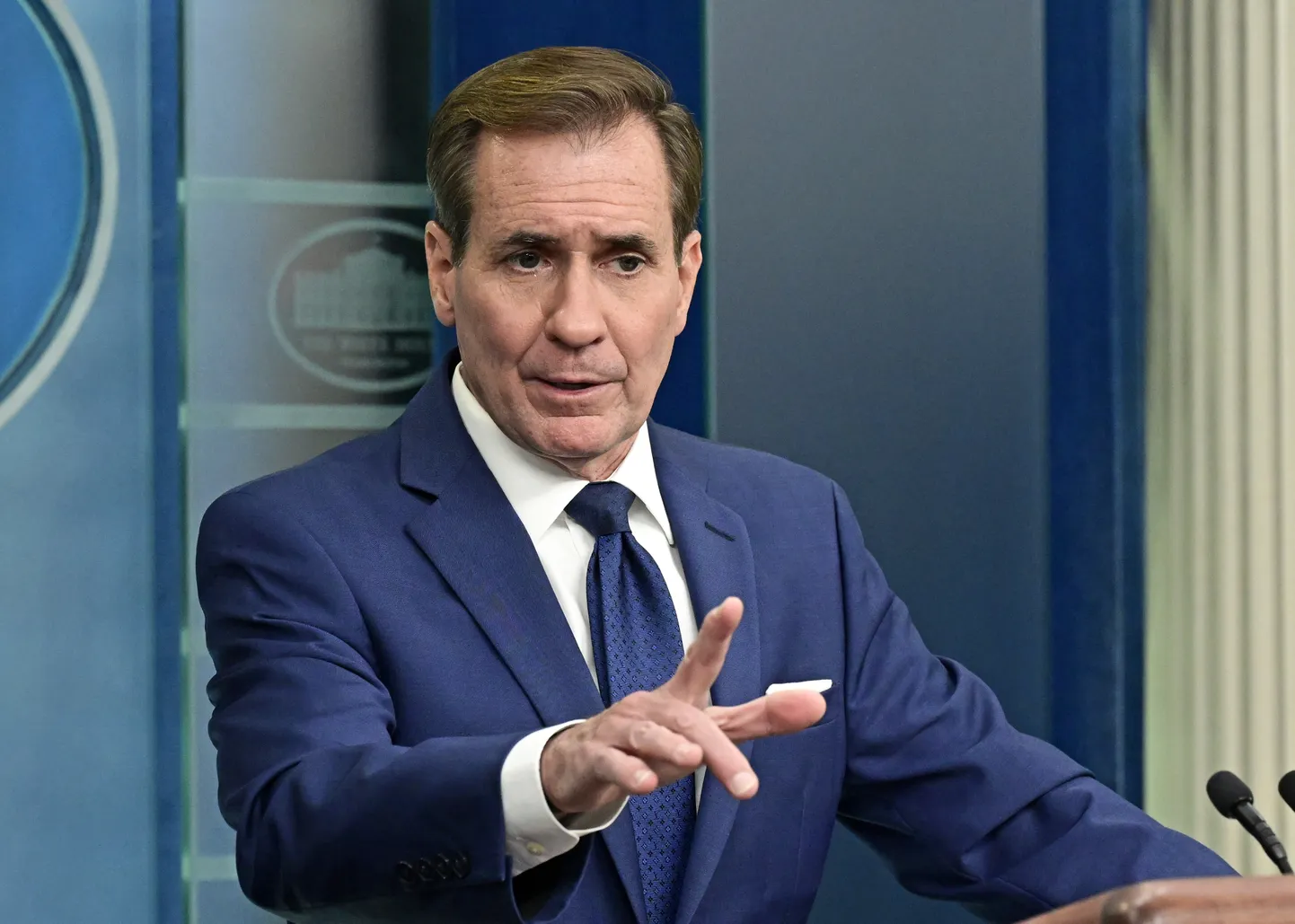 USA riikliku julgeolekunõukogu pressiesindaja John Kirby.