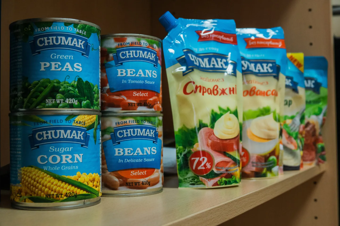 Продукция завода "Чумак"