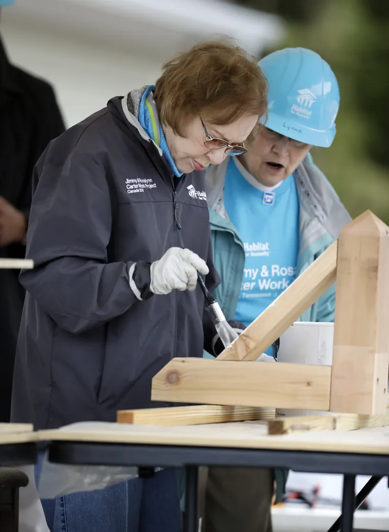 USA endine esileedi Rosalynn Carter (vasakul)