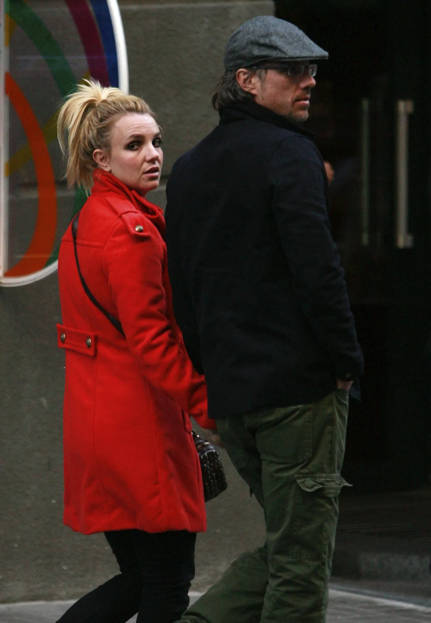 Britney Spears ja Jason Trawick 25. septembril Kiievis