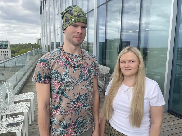 Indrek Kaljumäe ja Maarja-Liis Orgmets.