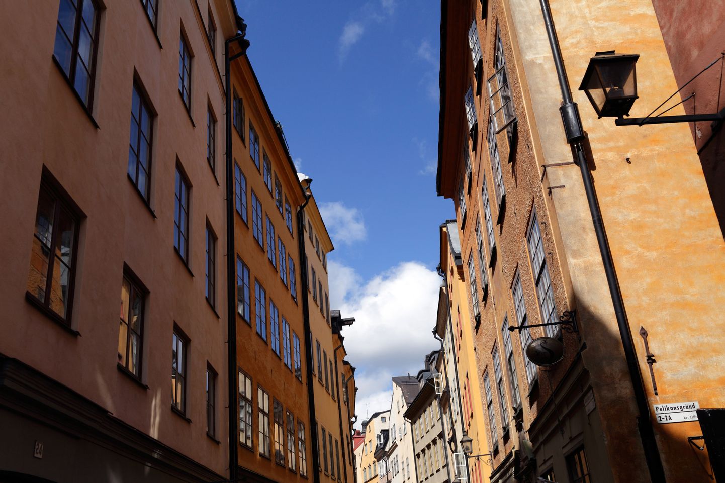 Tänav Stockholmis: Rootsi kinnisvarahinnad on aastaga 17% rallinud.