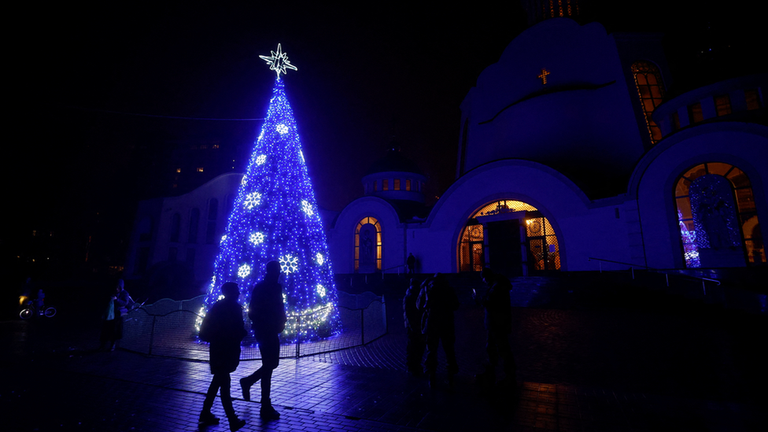 Рождественская ёлка в Киеве