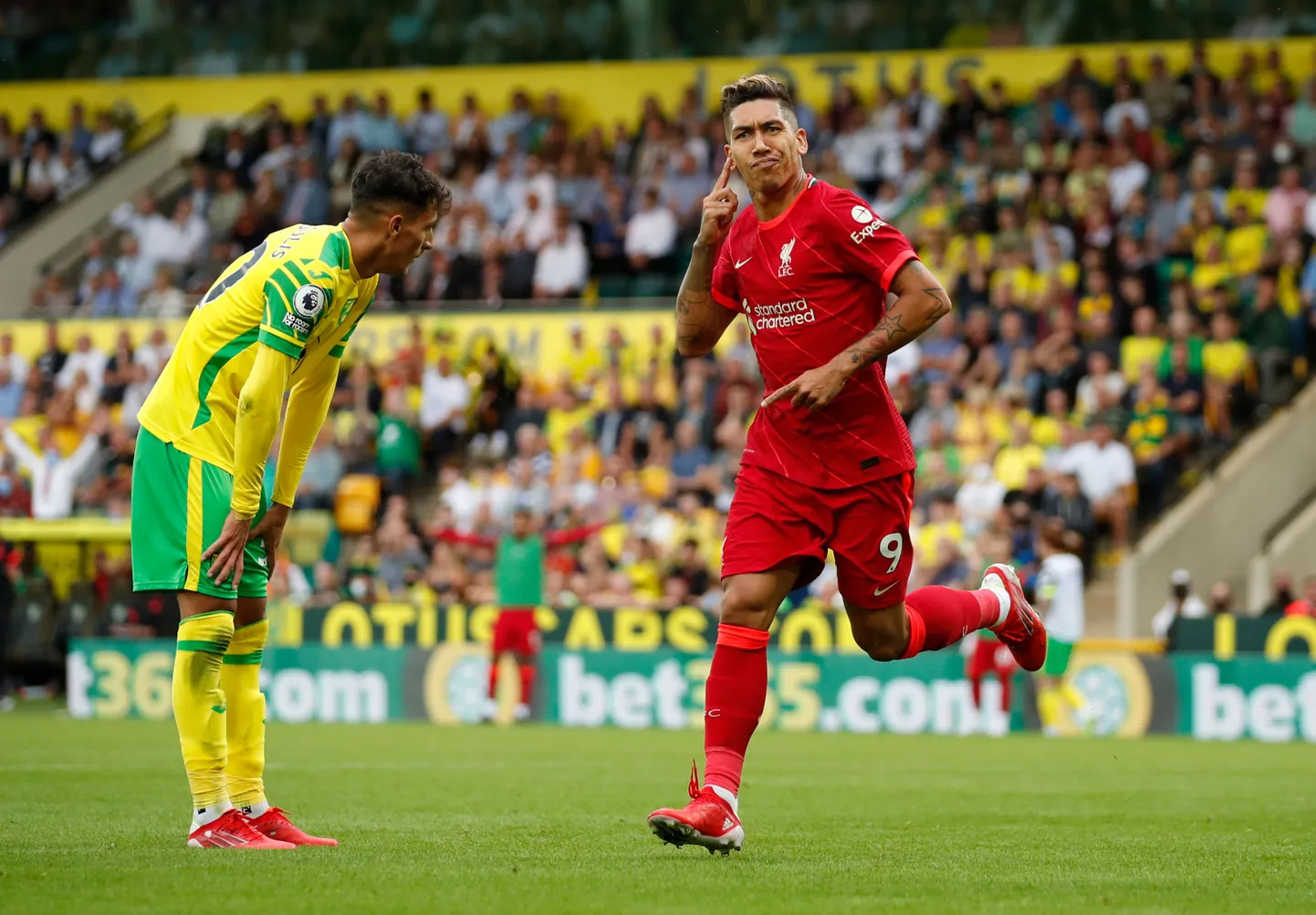 Liverpooli mängija ja Brasiilia koondislane Roberto Firmino.
