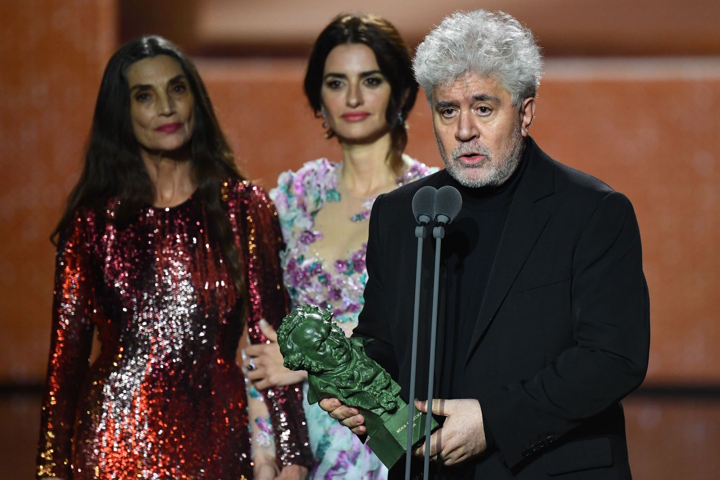 Hispaania režissöör Pedro Almodóvar pälvis 25. jaanuaril parima lavastaja auhinna Hispaania 34. Goya auhindade tseremoonial filmi "Valu ja au" (Dolor y Gloria) eest.