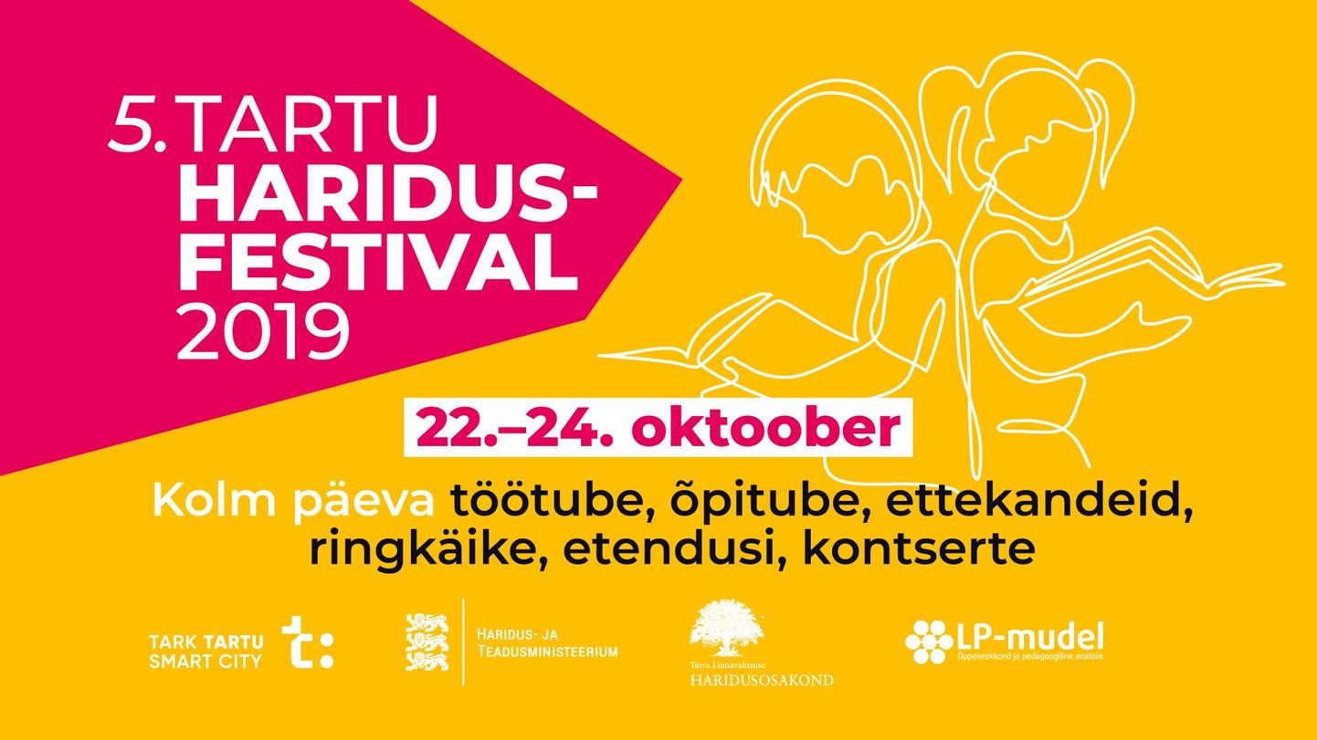 Algas registreerumine Tartu haridusfestivalile.