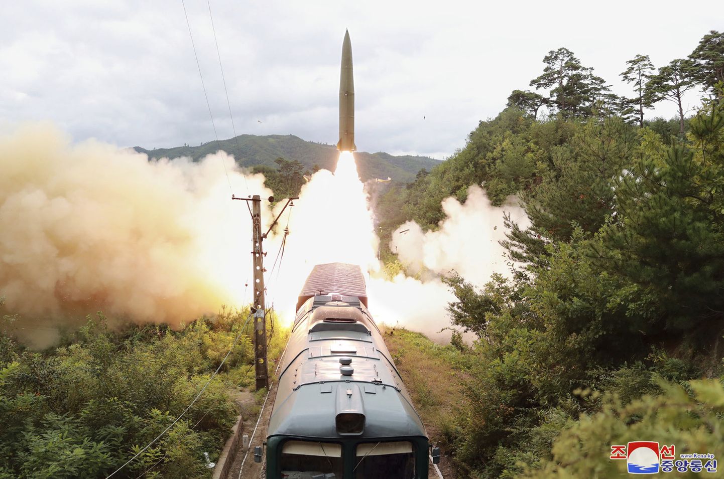 Põhja-Korea raketikatsetus 15. septembril.