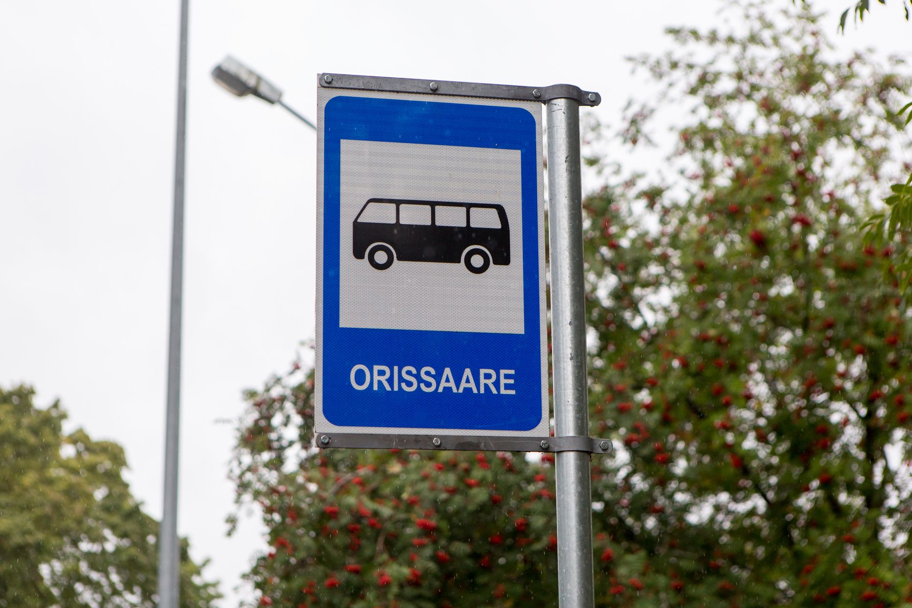Orissaare bussipeatus.