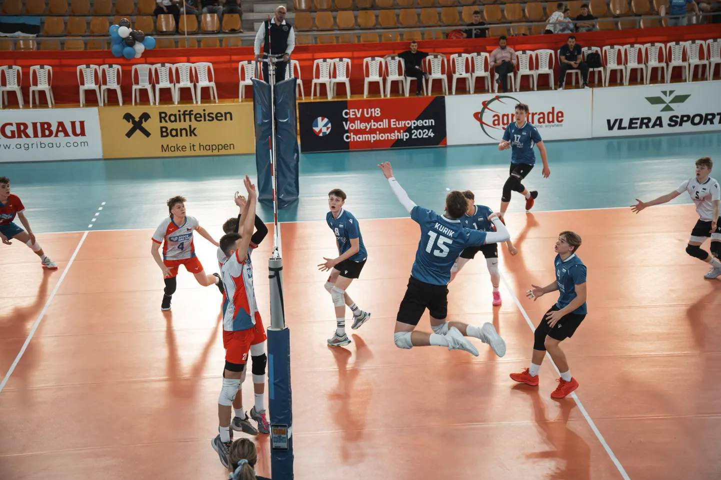 Eesti U18 koondis.