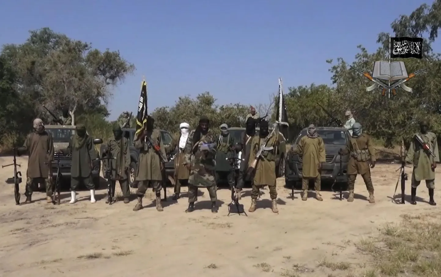 Sel pildil poseerivad Boko Harami võitlejad veel Abubakar Shekau juhtimisel.