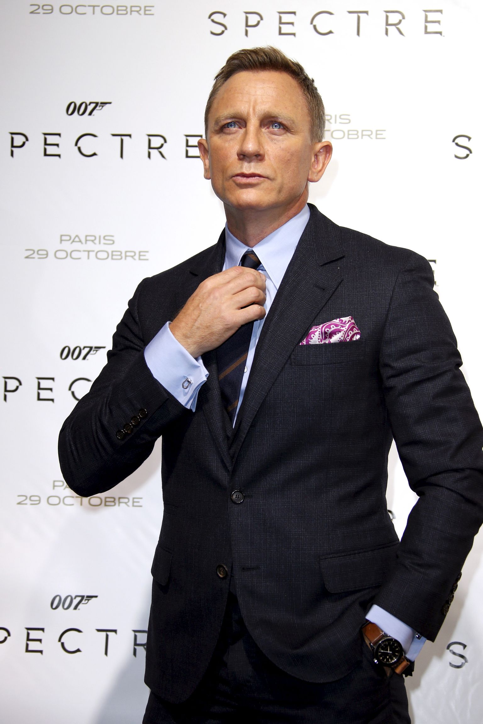 Daniel Craig Bondi filmi «Spectre» reklaamsündmusel 2015