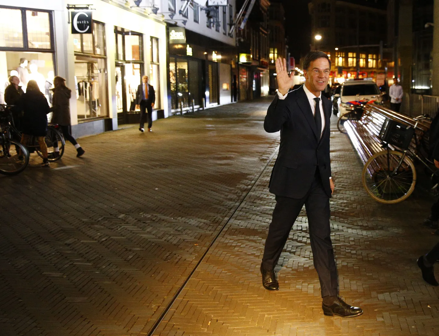 Peaminister Mark Rutte saabumas kolmapäeval parlamenti.
