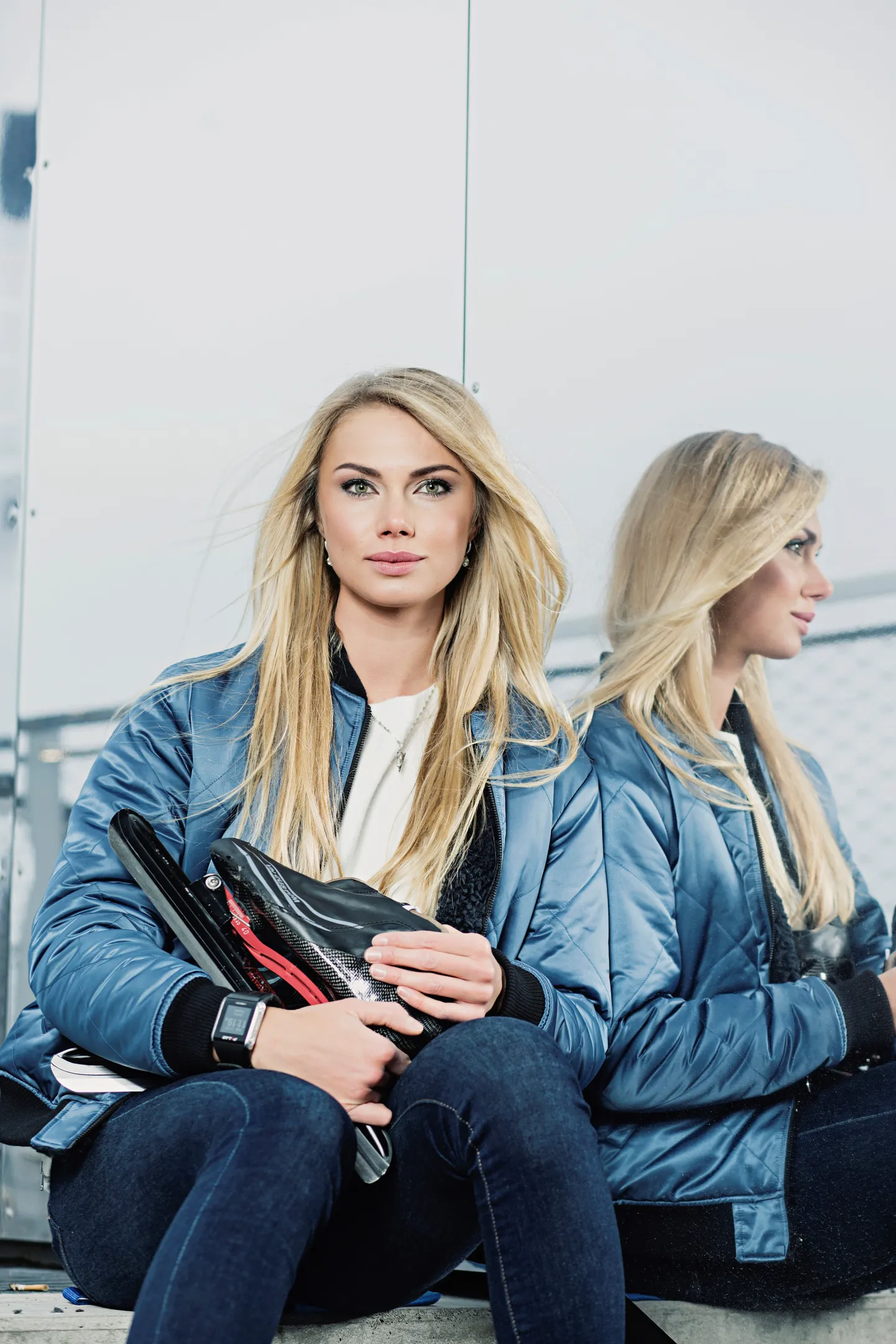 Saskia Alusalu. Pilt, mille järel paljud tahavad koos Saskia Alusaluga koos ujuma minna
