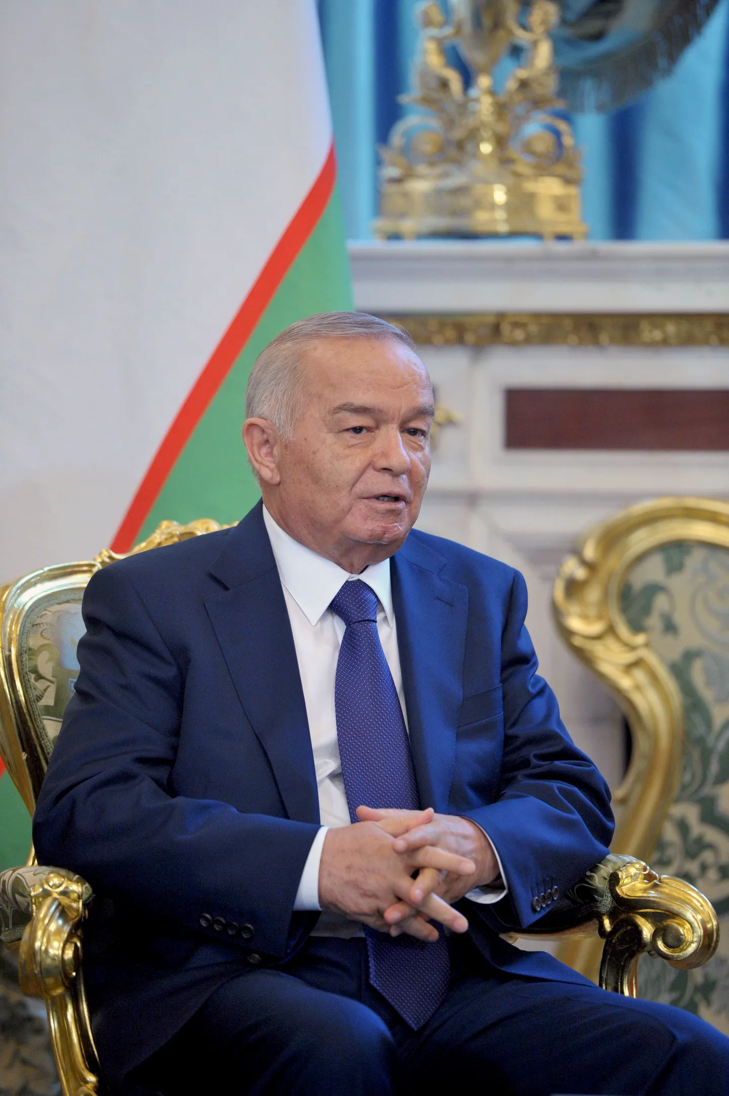Usbekistani president Islam Karimov.
