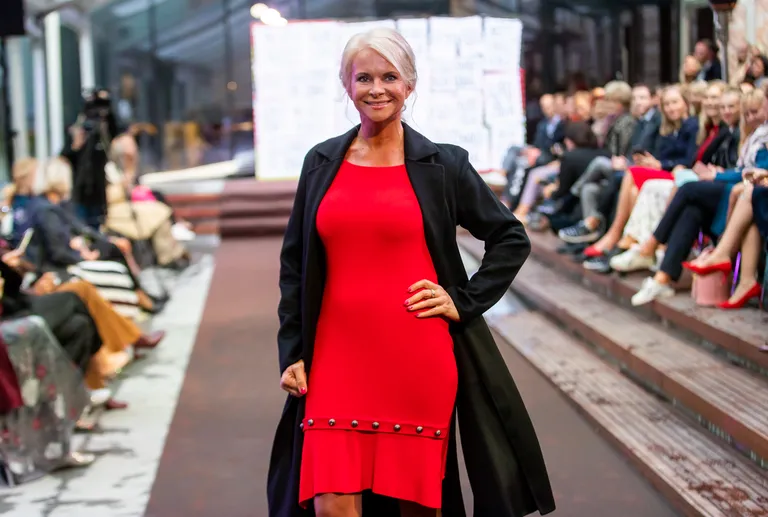 Kaubamaja suur hooaja avapidu. Ingrid Tõniste.