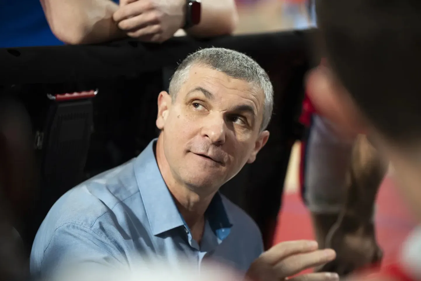 Oradea peatreener Cristian Achim kiitis Kalev/Cramot.