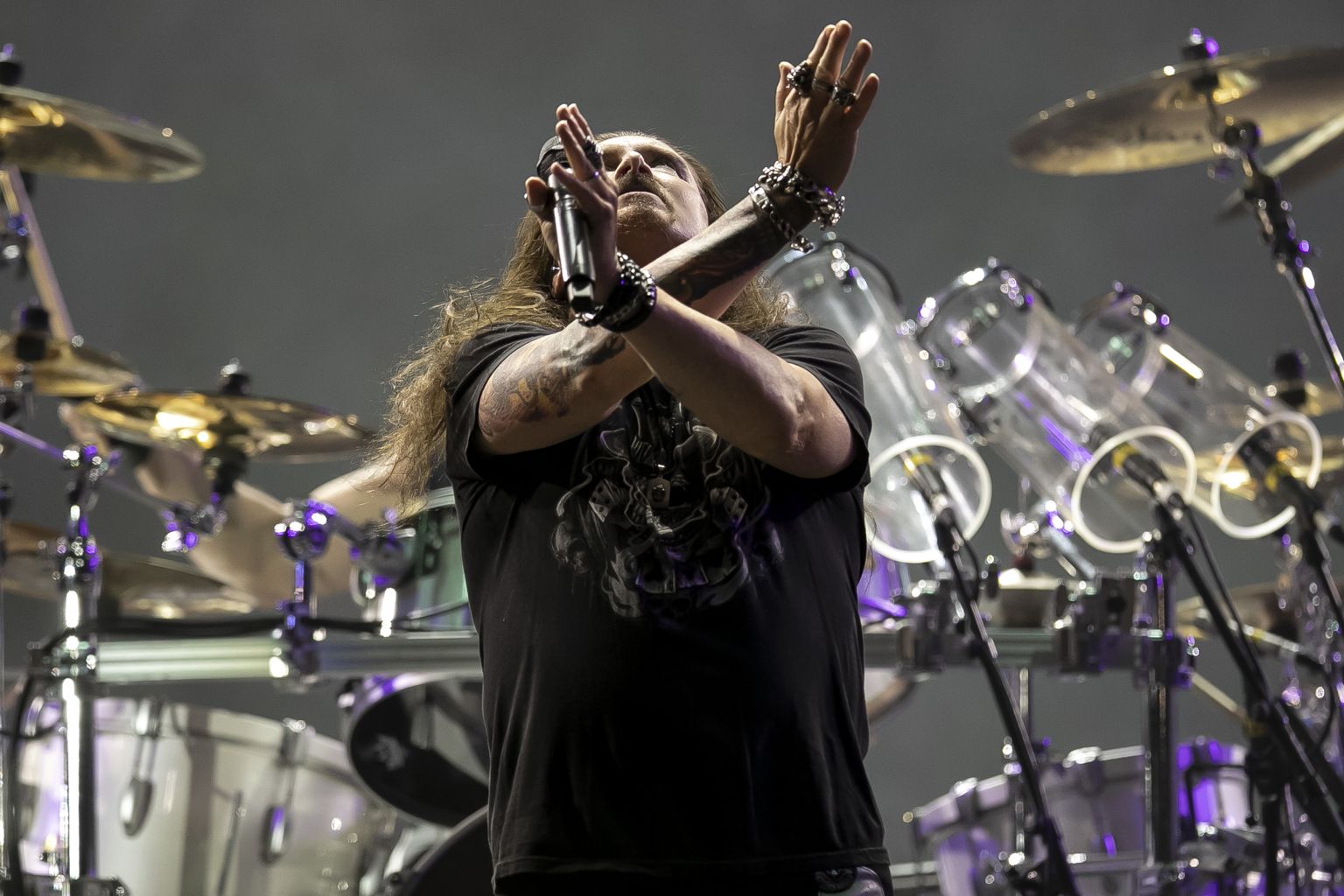 James La Brie ansamblist Dream Theater 2022. aasta septembris.