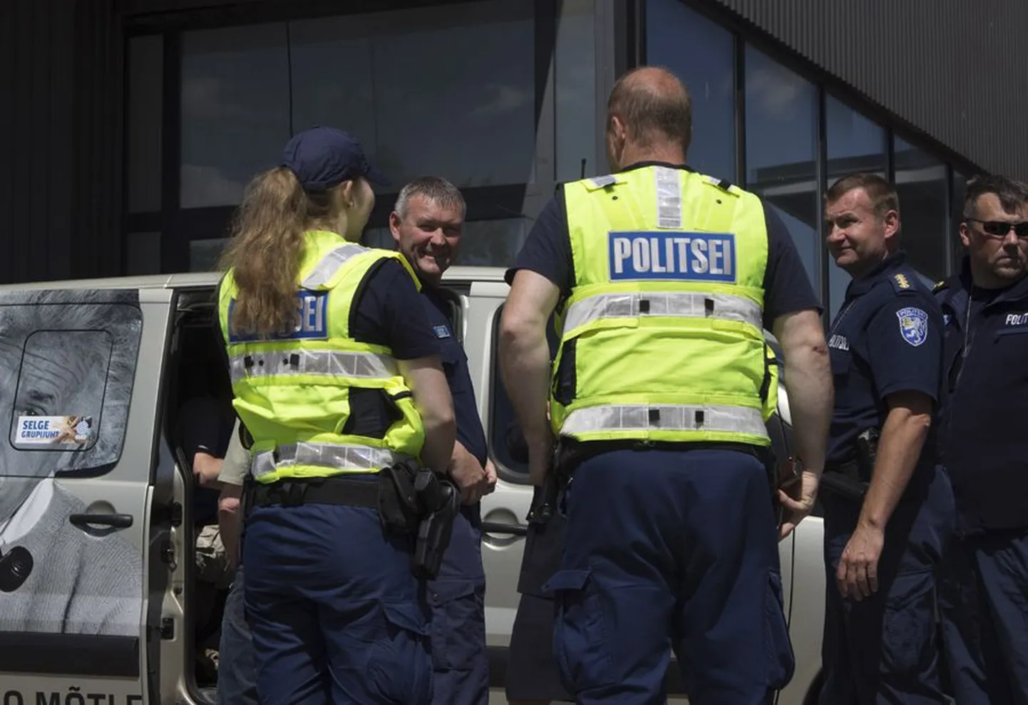 Politseinikud.
