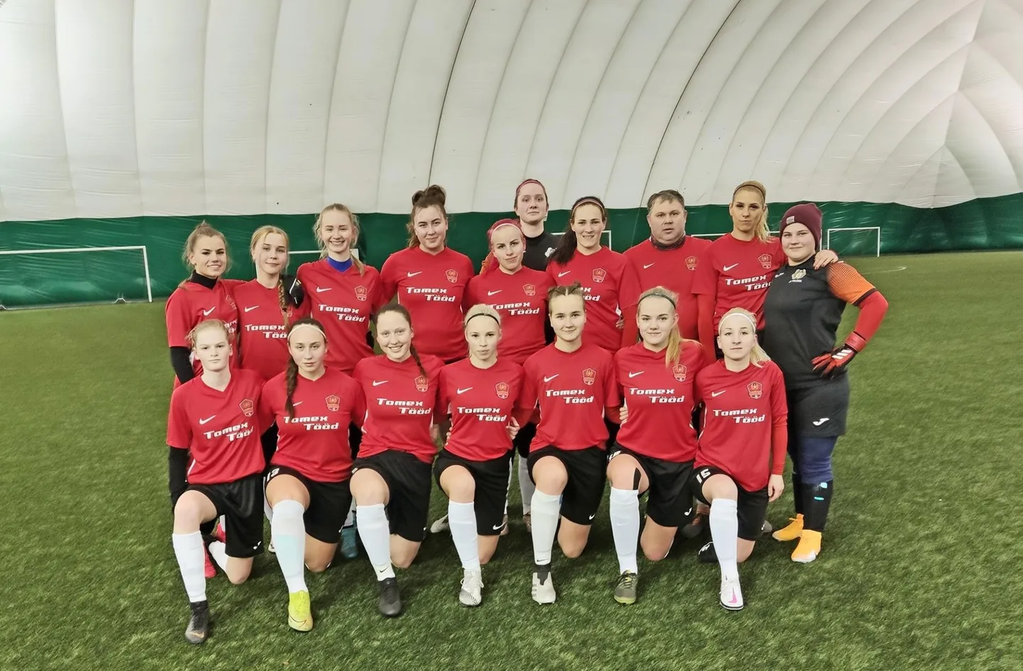 Viljandi Tuleviku ja Suure-Jaani Unitedi ühendnaiskond alustas taliturniiri viigiga.