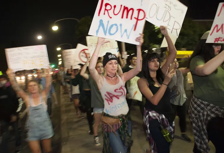 Meeleavaldus pühapäeval Californias.
