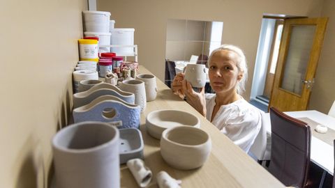 Naistepäevakink andis tõuke oma keraamikastuudio loomiseks