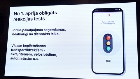 Lielākā daļa koplietošanas transportlīdzekļu operatoru ieviesuši reakcijas testus
