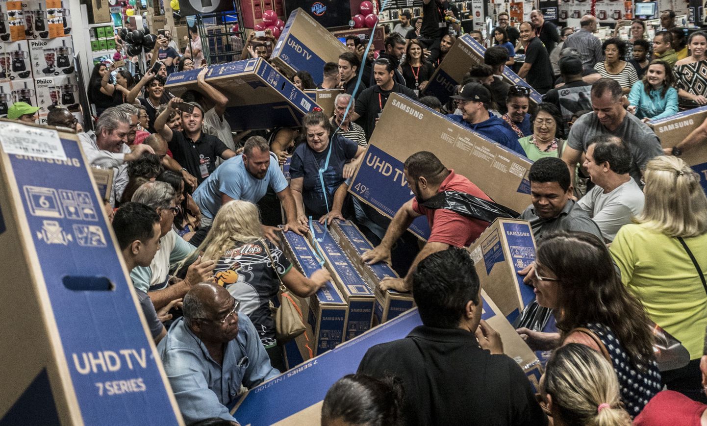 Musta reede hullus on levinud üle maailma. Fotol Sao Paulos (Brasiilia)