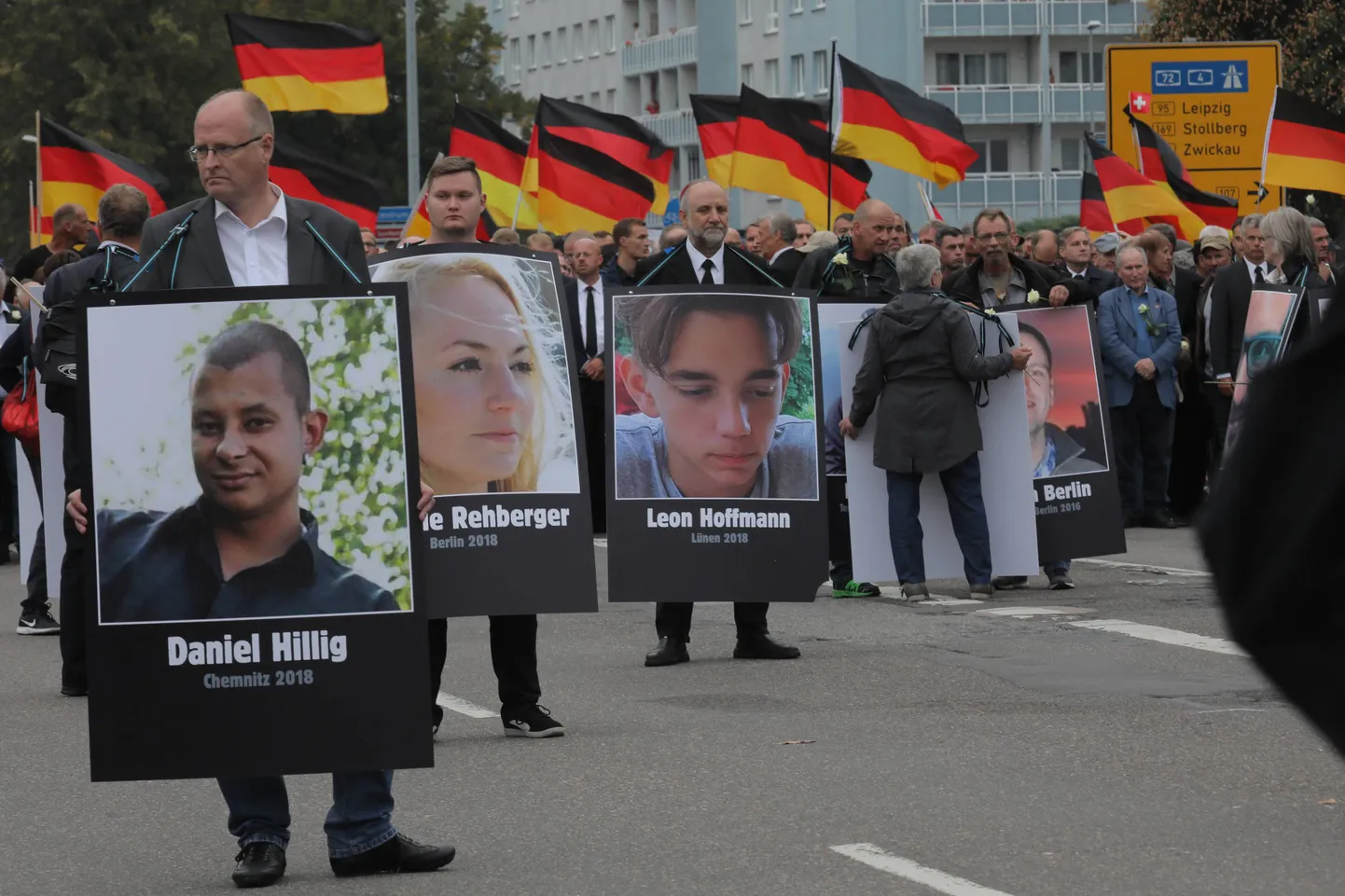 Meeleavaldus Chemnitzis.