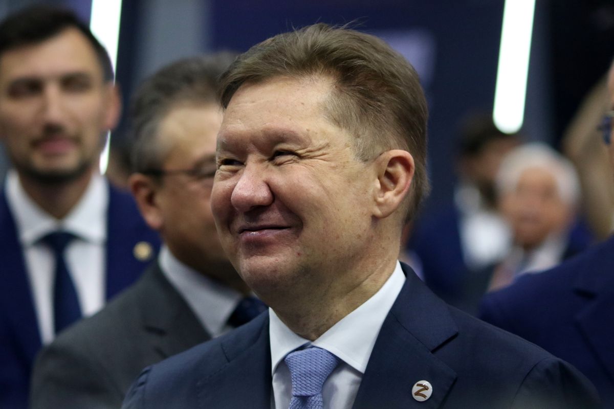 Глава "Газпрома" Алексей Миллер в 2023 году. По утверждениям Навального, во времена работы Путина в мэрии Петербурга Миллер, будучи его помощником, брал за шефа взятки.