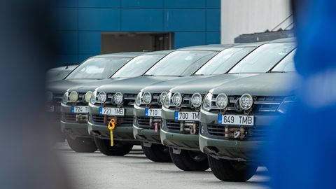 Estonija Ukrajini podarila 22 policijskih vozil