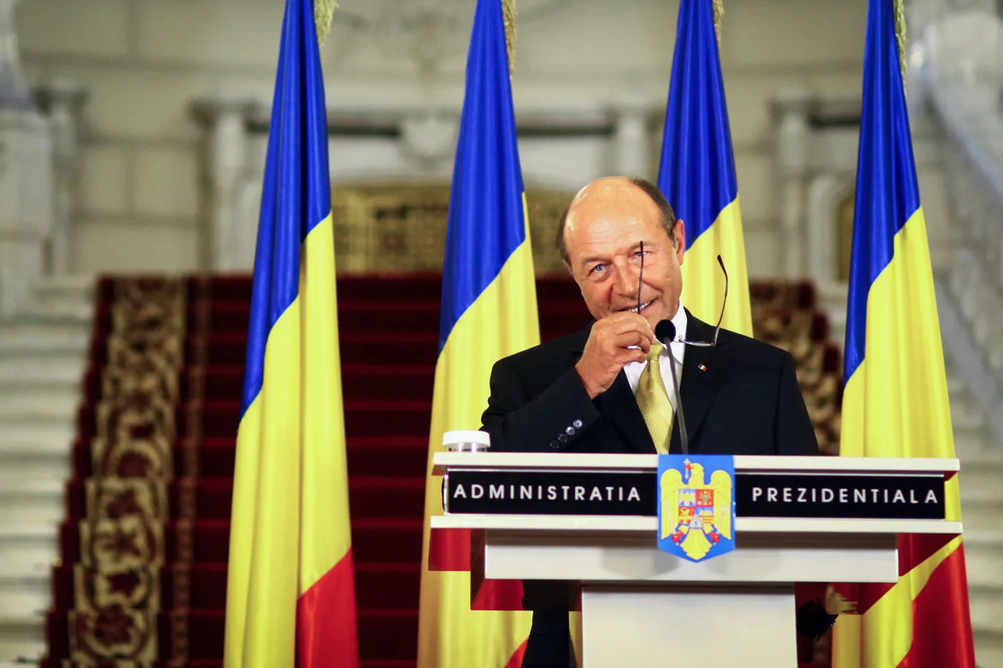 Rumeenia president Traian Băsescu.