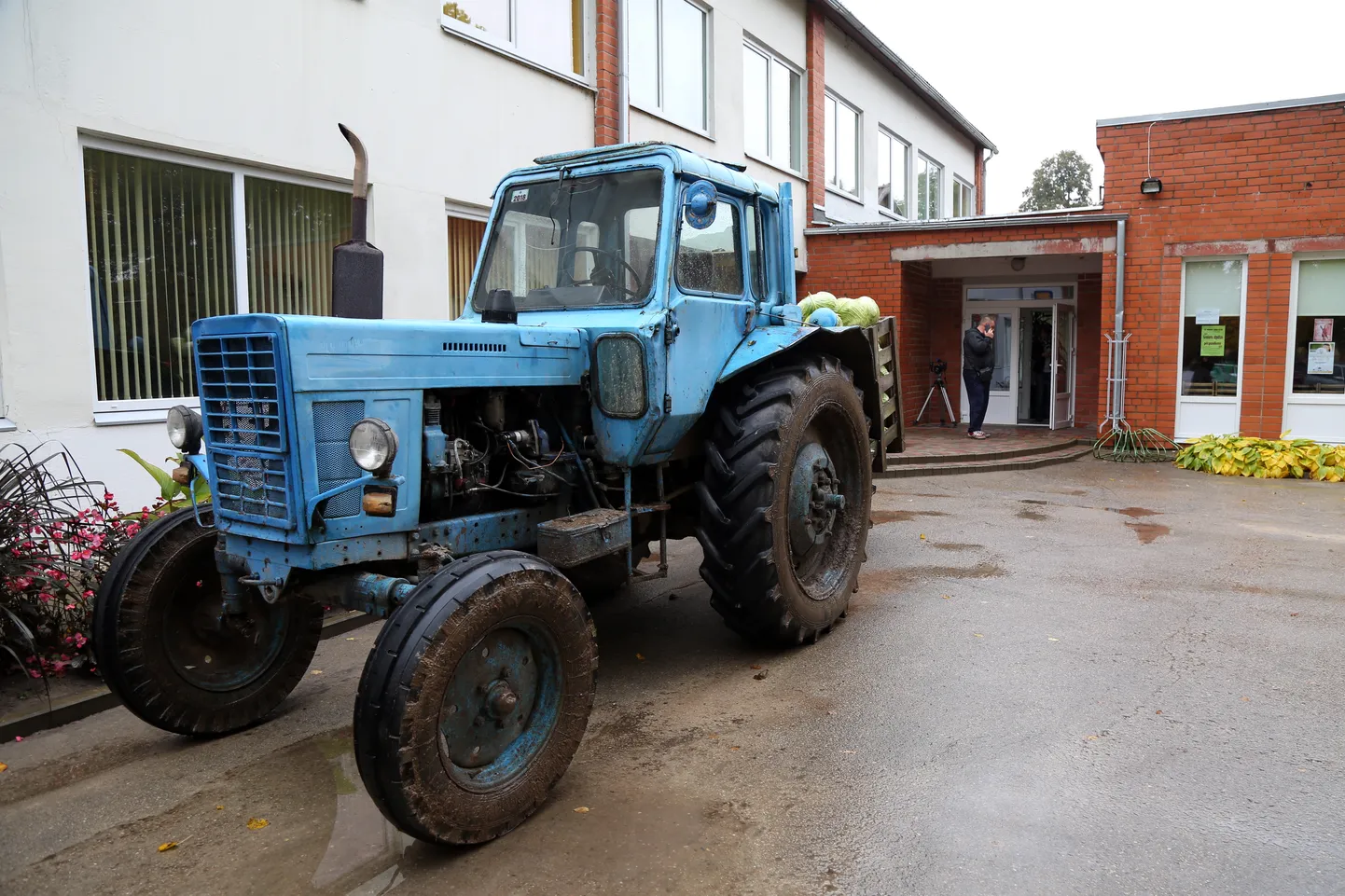 Traktors. Ilustratīvs attēls.