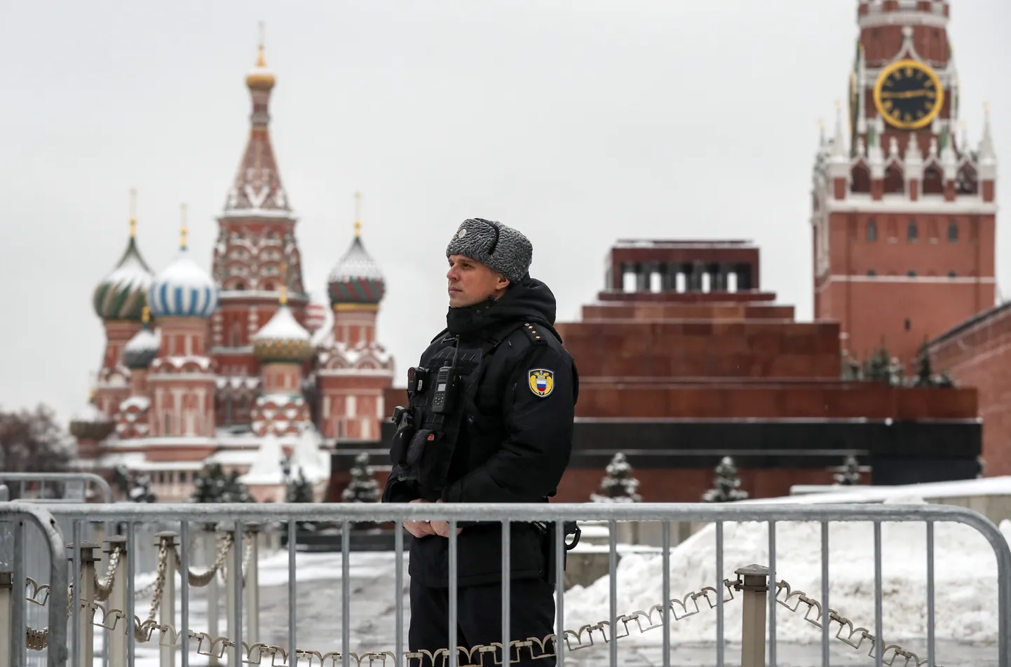 Красная площадь в Москве