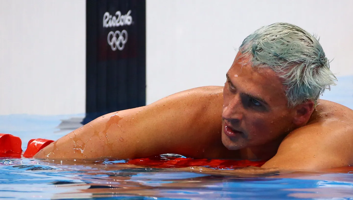 Ryan Lochte Rio olümpial.