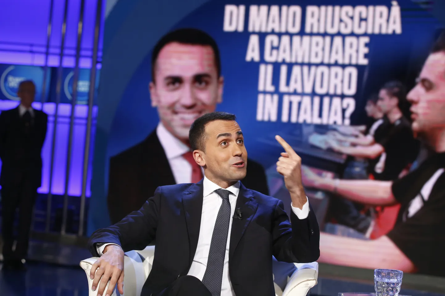 Itaalia populistliku Viie Tähe Liikumise juht Luigi Di Maio.
