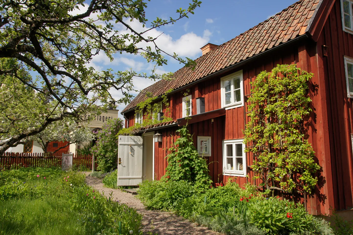 Maja peasissepääs peaks tänavalt nähtav olema.