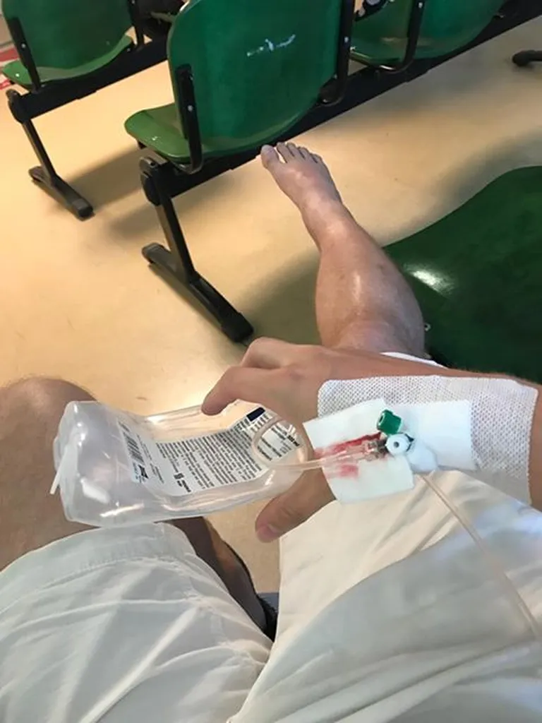 Juutuuber HDTanel kukkus jala kipsi.