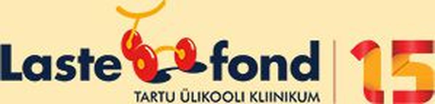 Логотип Детского фонда Клиники Тартуского университета.