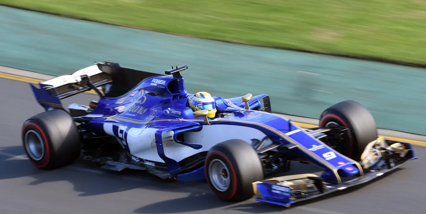 Sauberi meeskonna piloot Marcus Ericsson hooaja avaetapil Austraalias.