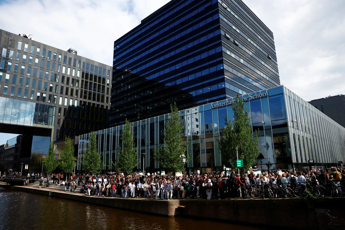 Amsterdami ülikool. Foto on illustratiivne.