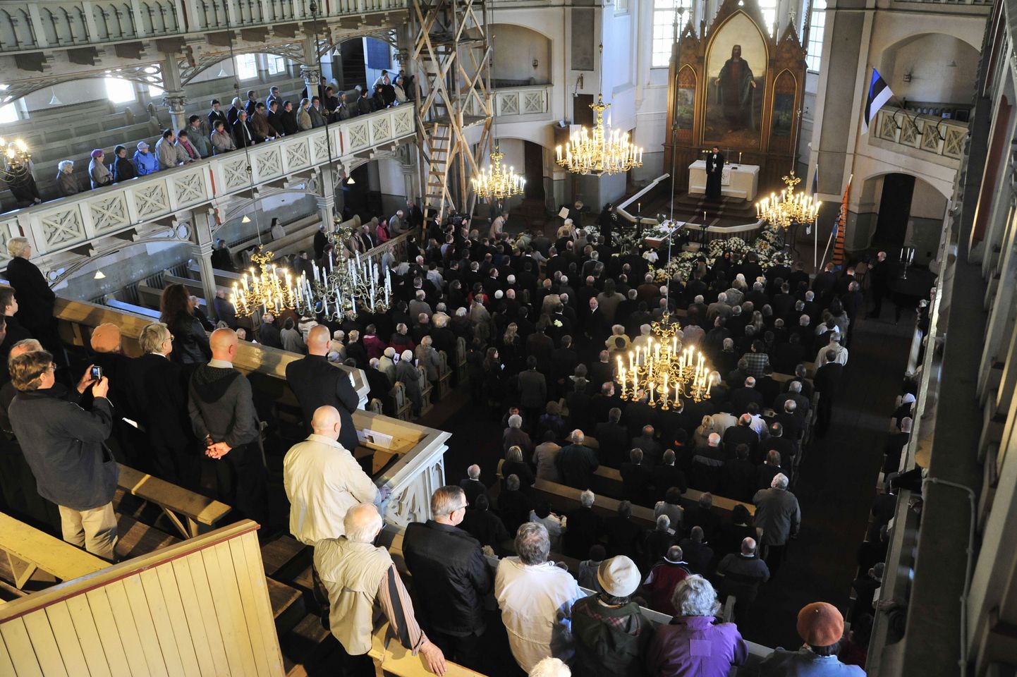Täna toimus Peetri kirikus Tiit Veeberi matusetalitus.